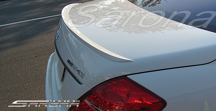 Custom Mercedes S Class  Sedan Trunk Wing (2007 - 2013) - $290.00 (Part #MB-066-TW)